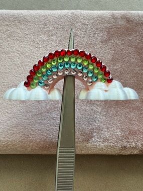 The Fawn Doe Rainbow Straw Topper